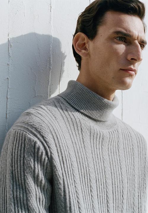 MANGO - Sweatermarinat - Grey