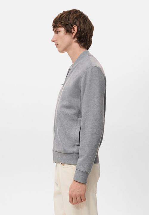 MANGO - Sweatshirt Cerlerb - Light Grey Denim