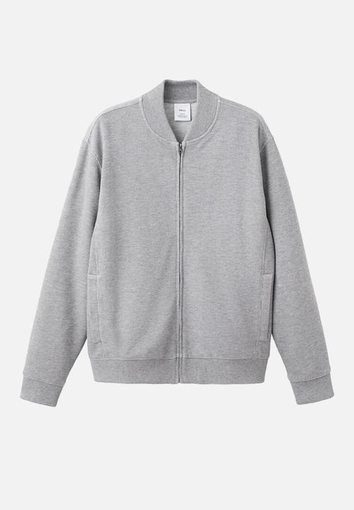 MANGO - Sweatshirt Cerlerb - Light Grey Denim