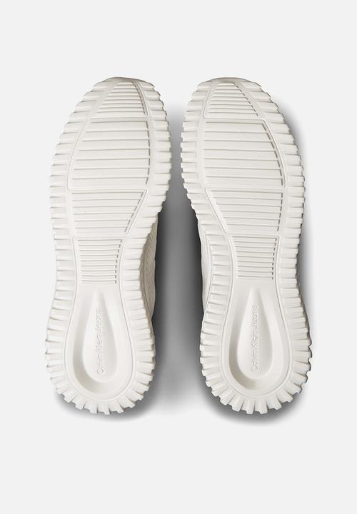 Calvin Klein - Eva Runner Drawstring - Lily White Beluga New Maroon
