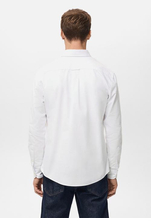 MANGO - Shirtoxford - White