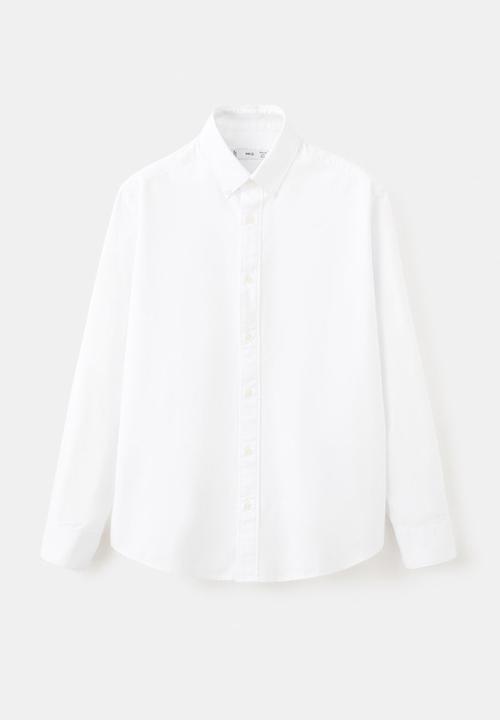 MANGO - Shirtoxford - White