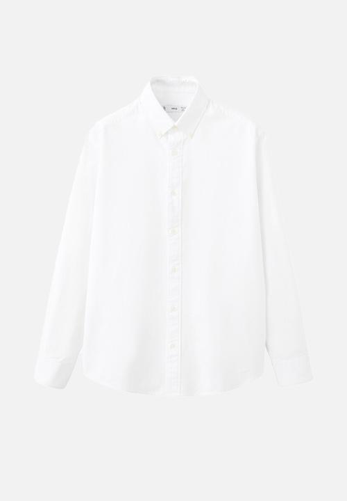 MANGO - Shirtoxford - White