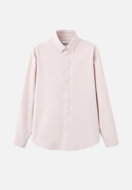 MANGO - Shirtoxford - Pastel Pink