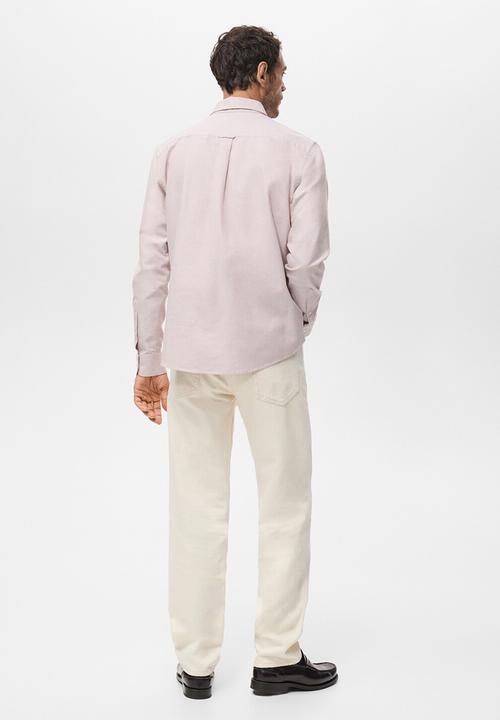 MANGO - Shirtoxford - Pastel Pink