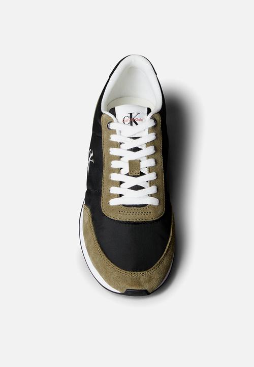 Calvin Klein - Retro Runner - Black Capers Bright White