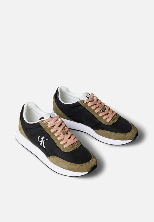 Calvin Klein - Retro Runner Lace Up - Black Capers