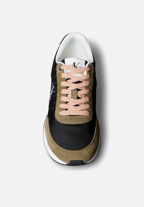 Calvin Klein - Retro Runner Lace Up - Black Capers
