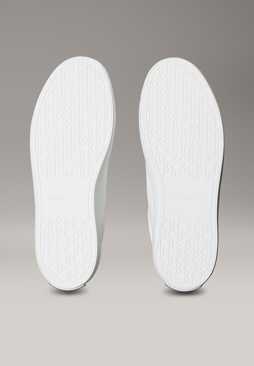 Calvin Klein - Lace-Up Sneaker - Bright White Black
