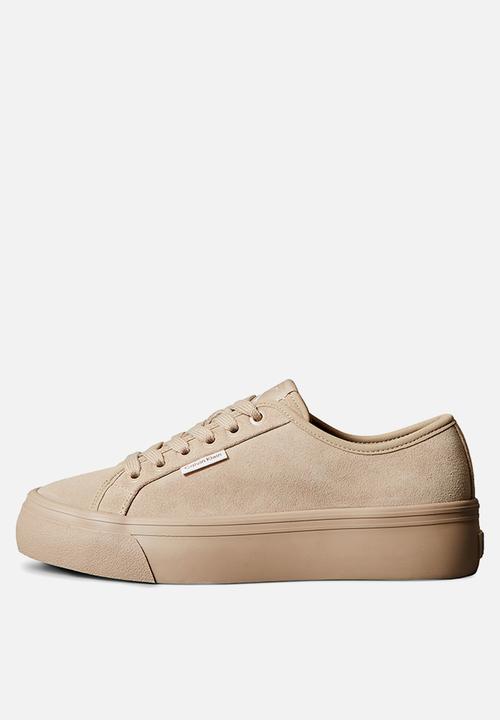 Calvin Klein - Vulc Flatform Lace Up - Grey Mink