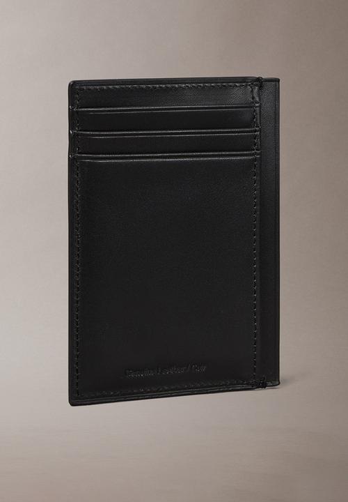 Calvin Klein - Plaque Card Case - Black