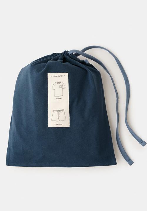 MANGO - Pijama pack sleep - Navy