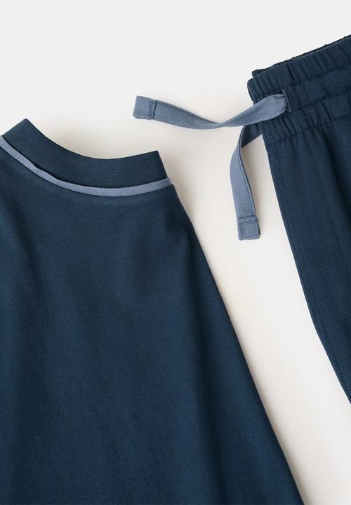 MANGO - Pijama pack sleep - Navy