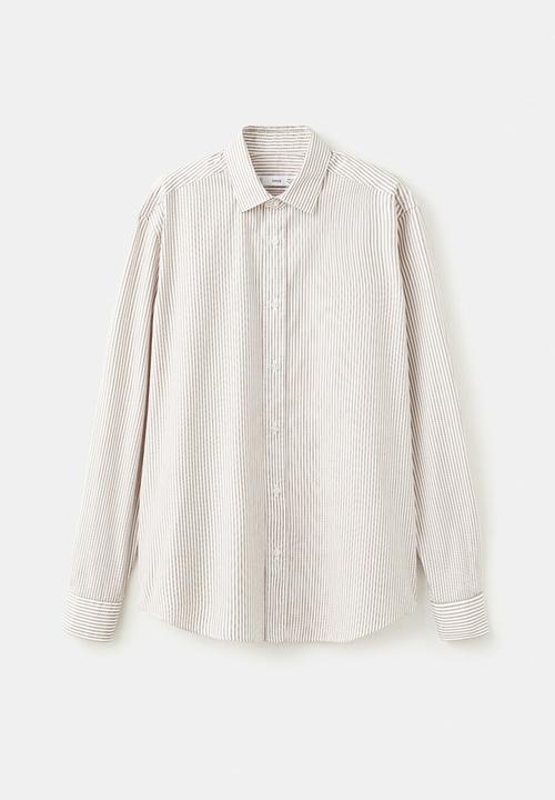 MANGO - Shirtplayr - Camel