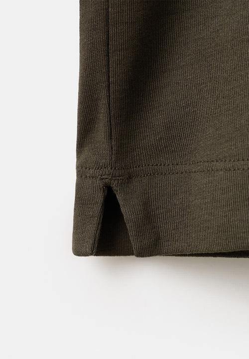 MANGO - T-Shirtluton - Dark Brown