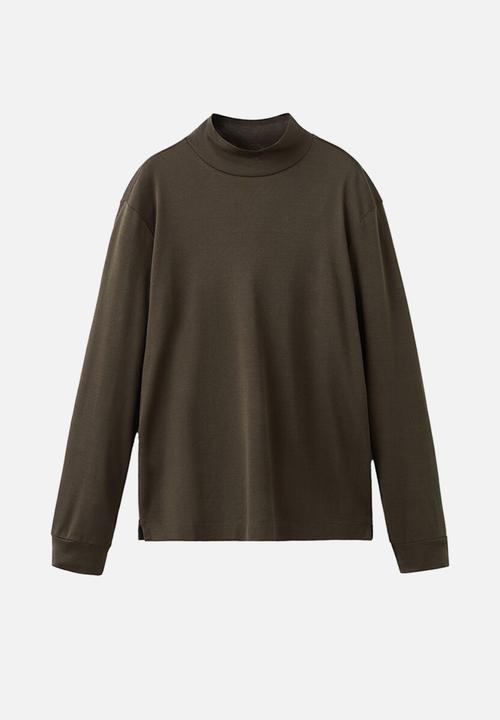 MANGO - T-Shirtluton - Dark Brown