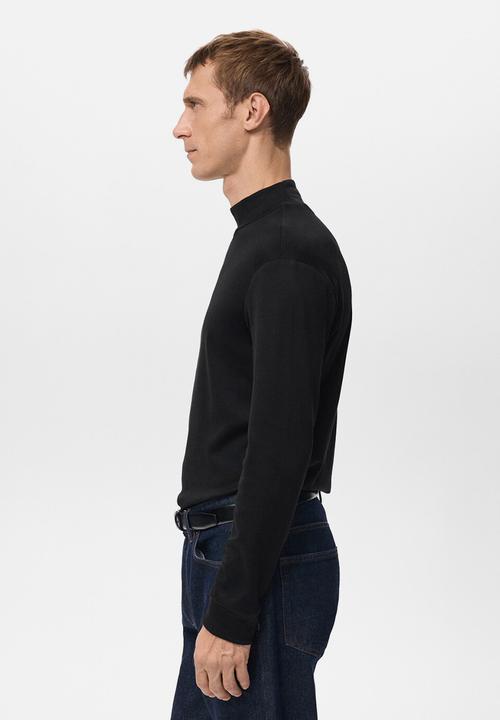 MANGO - T-Shirtluton - Black