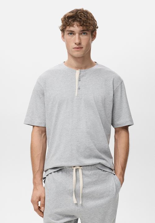 MANGO - Pijamapacknightcot - Grey