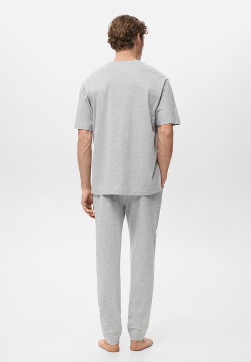 MANGO - Pijamapacknightcot - Grey
