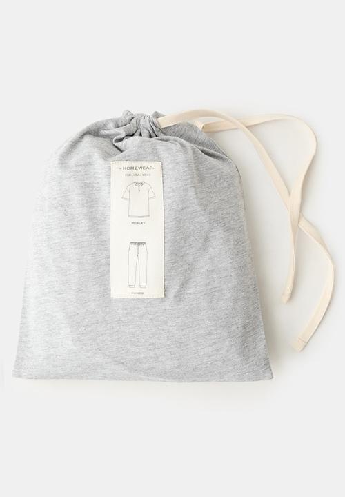 MANGO - Pijamapacknightcot - Grey