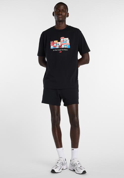 New Balance  - Boxes T-Shirt - Black