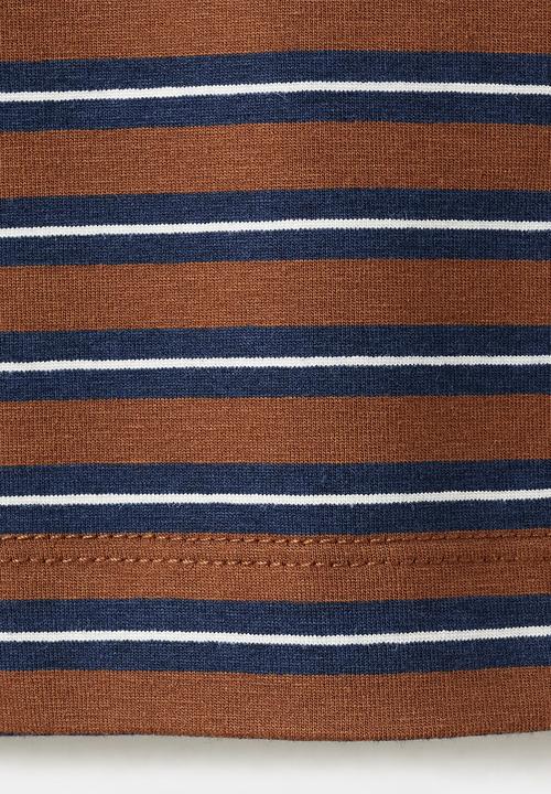 MANGO - T-shirt rali - rust/copper