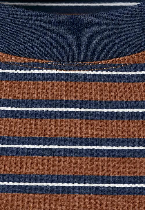 MANGO - T-shirt rali - rust/copper
