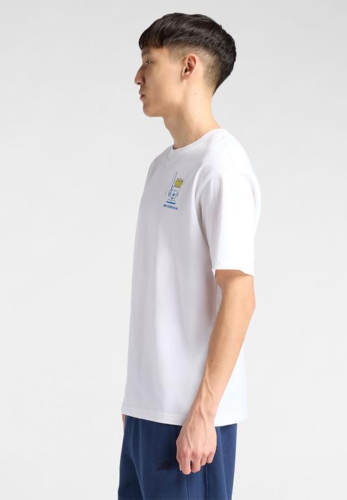 New Balance  - Fish and Chips T-Shirt - White