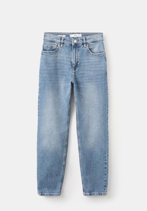MANGO - Jeans newmom - medium blue