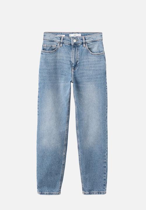 MANGO - Jeans newmom - medium blue