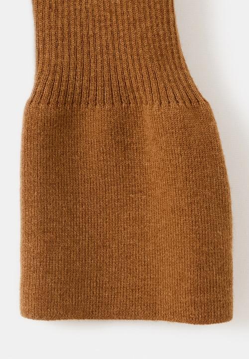 MANGO - Sweater yema - medium brown