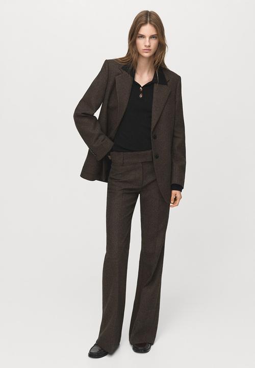 MANGO - Sweater yema - black