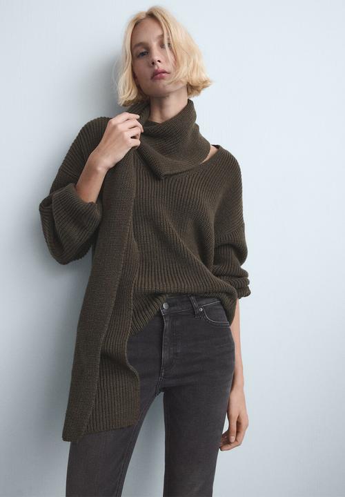 MANGO - Jeans newisa - open grey