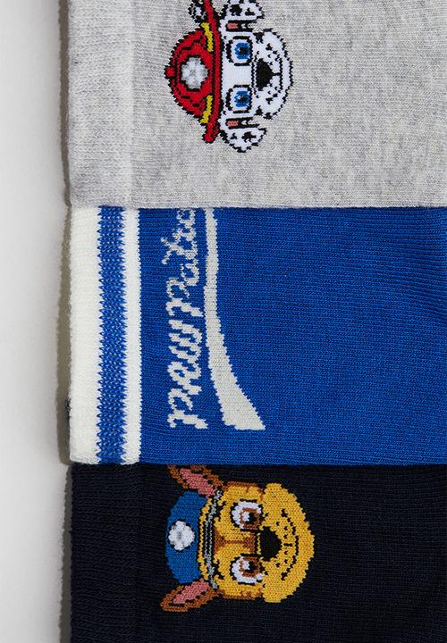 H&M - 5-Pack patterned socks - blue paw patrol