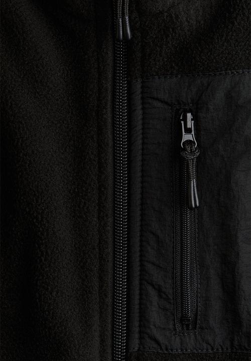 H&M - Fleece jacket - black