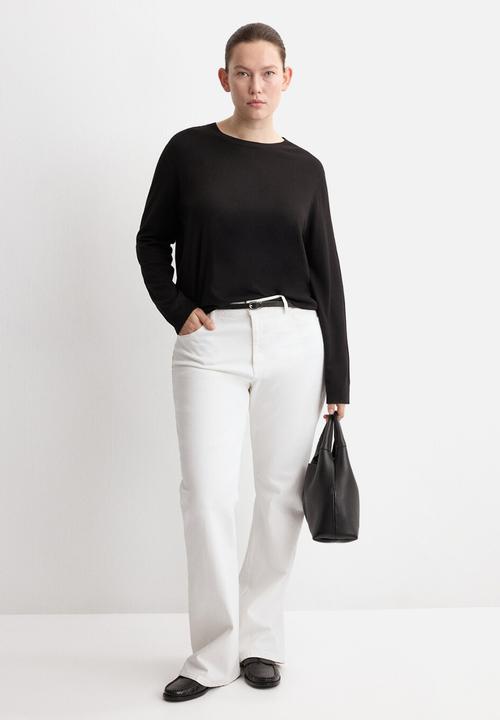 MANGO - Sweater lucca  -  black
