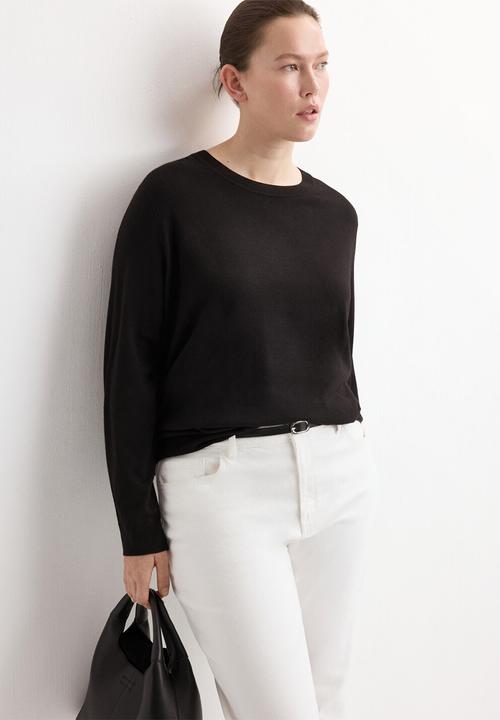 MANGO - Sweater lucca  -  black