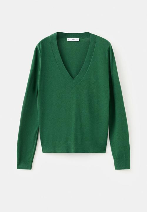 MANGO - Sweater luccav - dark green