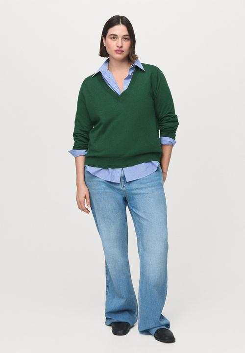 MANGO - Sweater luccav - dark green