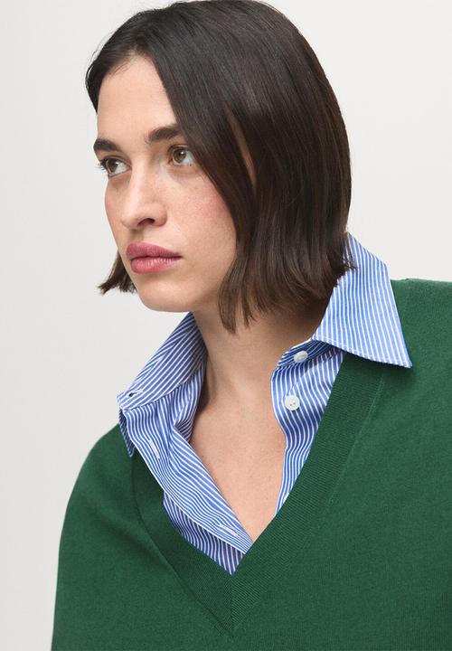 MANGO - Sweater luccav - dark green