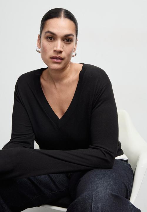 MANGO - Sweater luccav - black