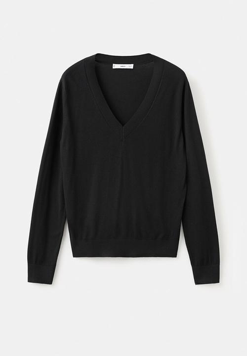MANGO - Sweater luccav - black