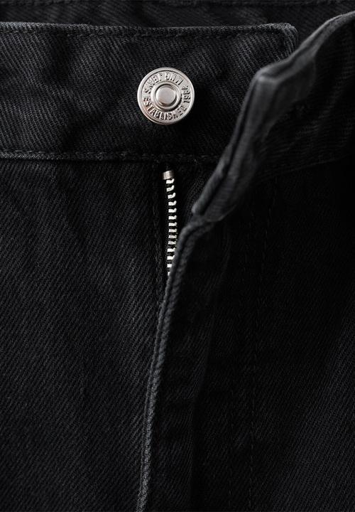 MANGO - Jeans mom2000  -  open gray