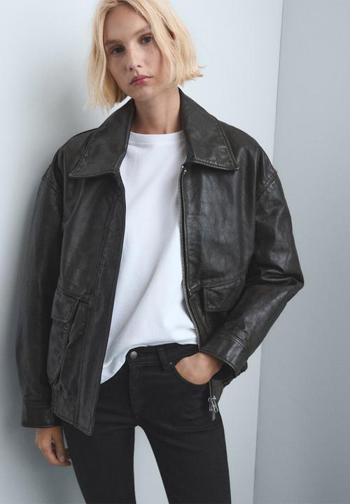 MANGO - Jeans newisa - black
