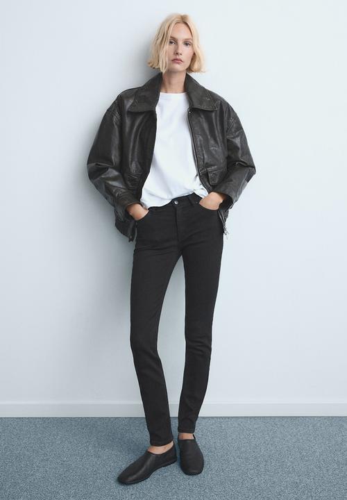 MANGO - Jeans newisa - black