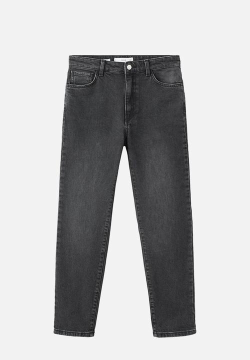 MANGO - Jeans claudia - open gray