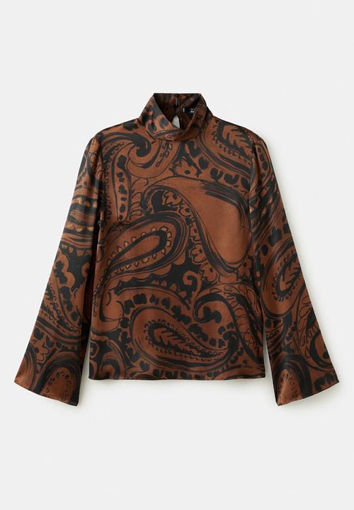 MANGO - Blouse matilda - medium orange