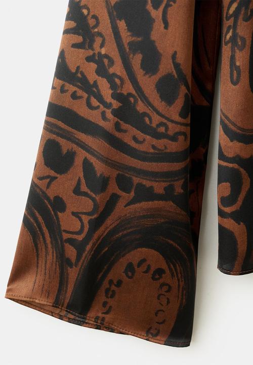 MANGO - Blouse matilda - medium orange