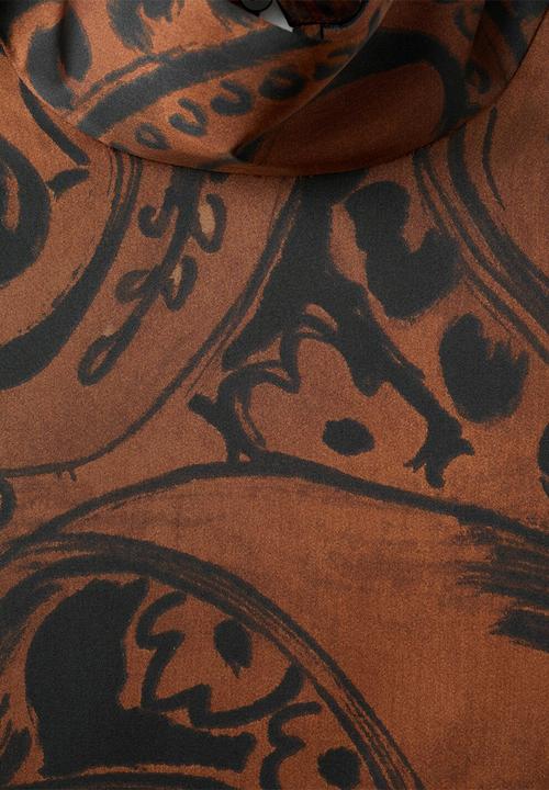 MANGO - Blouse matilda - medium orange
