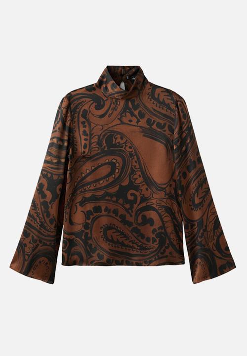 MANGO - Blouse matilda - medium orange